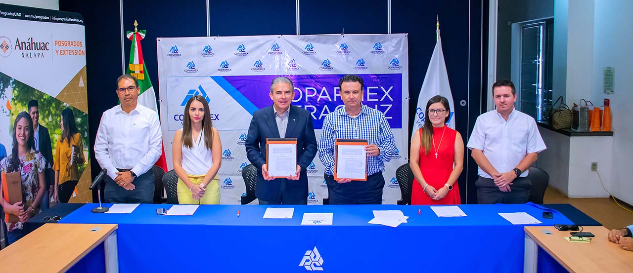 Renovación de Convenio de Colaboración y Vinculación con COPARMEX Veracruz