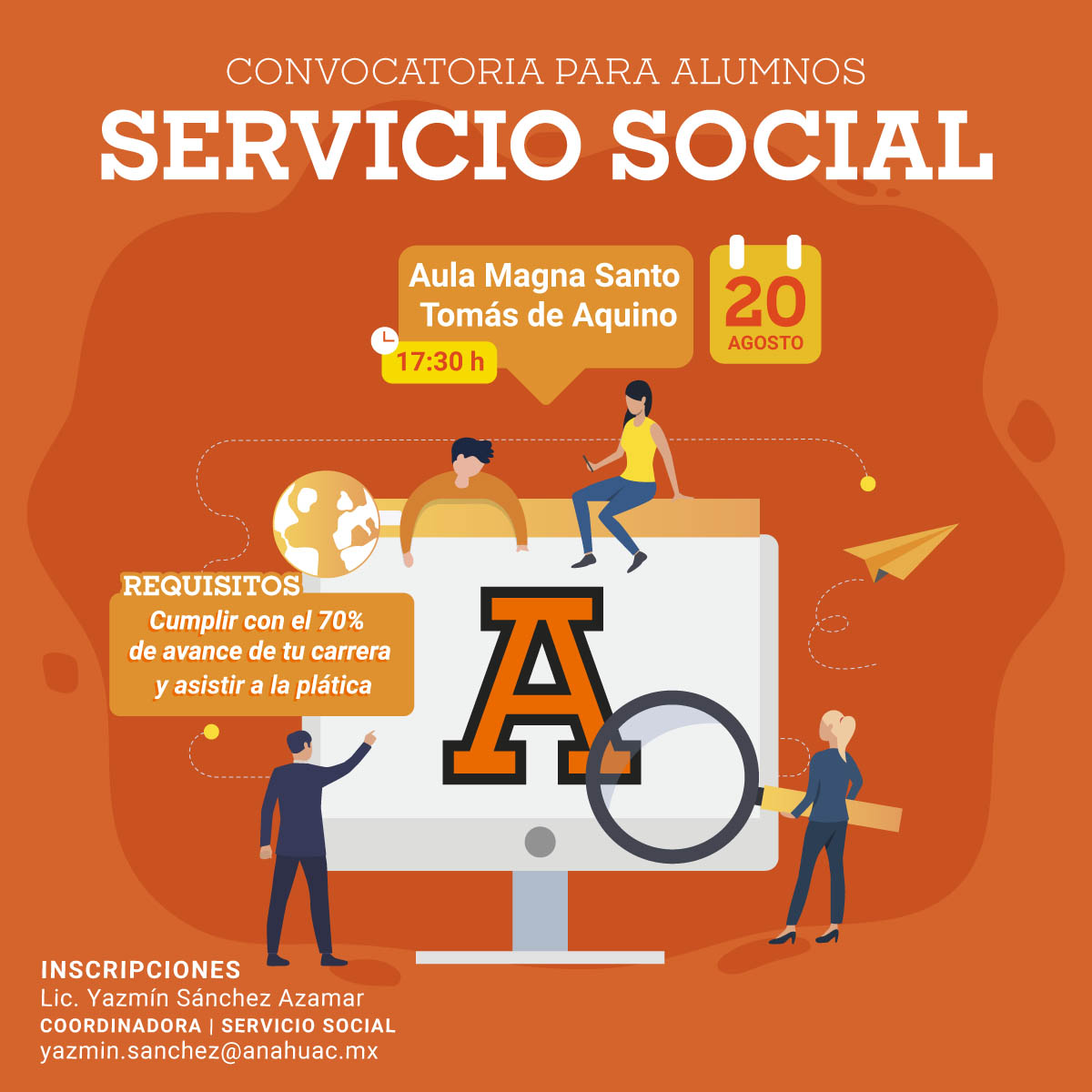 Reunión Informativa para Servicio Social Reunión Informativa para Servicio Social