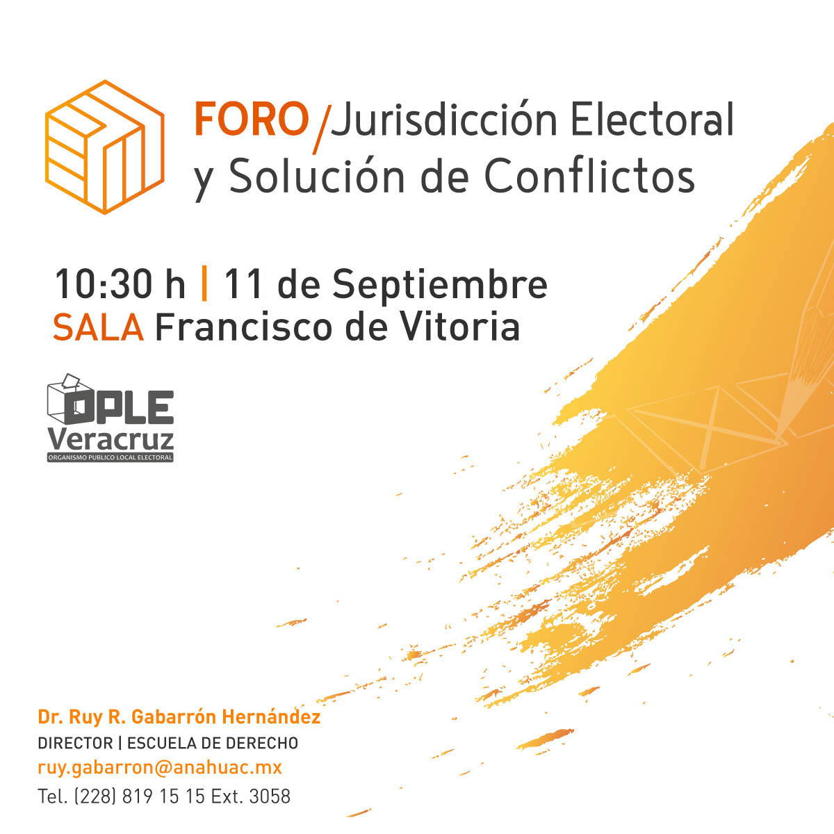 Foro Jurisdicción Electoral y Solución de Conflictos Foro Jurisdicción Electoral y Solución de Conflictos