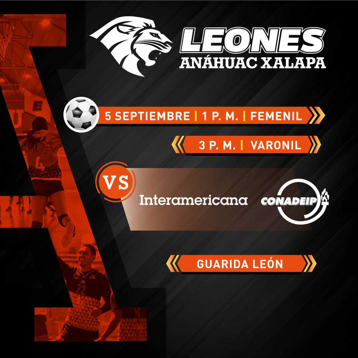 Fútbol Soccer Femenil y Varonil: Anáhuac Xalapa vs Interamericana Fútbol Soccer Femenil y Varonil: Anáhuac Xalapa vs Interamericana