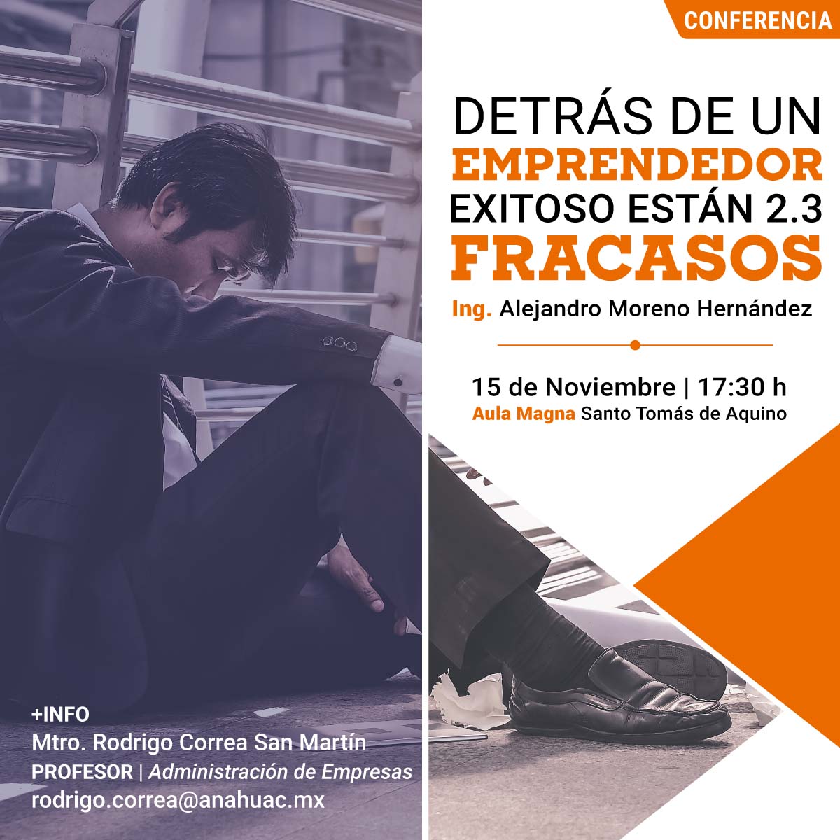 Detrás de un Emprendedor Exitoso están 2.3 Fracasos Detrás de un Emprendedor Exitoso están 2.3 Fracasos