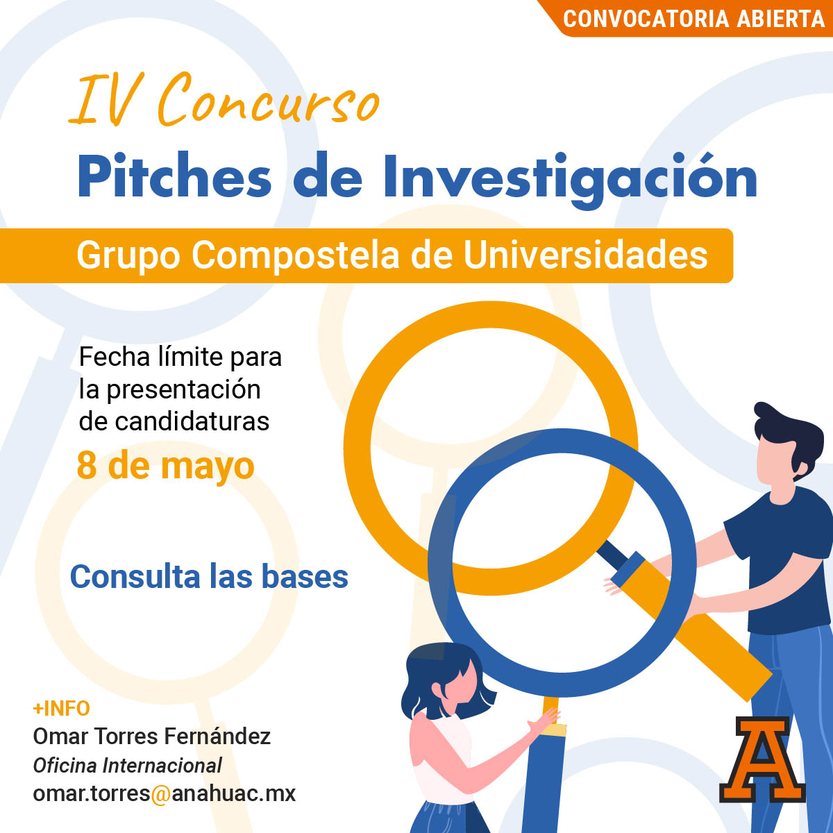 Cerrar vista en pantalla completa IV Concurso Pitches de Investigación