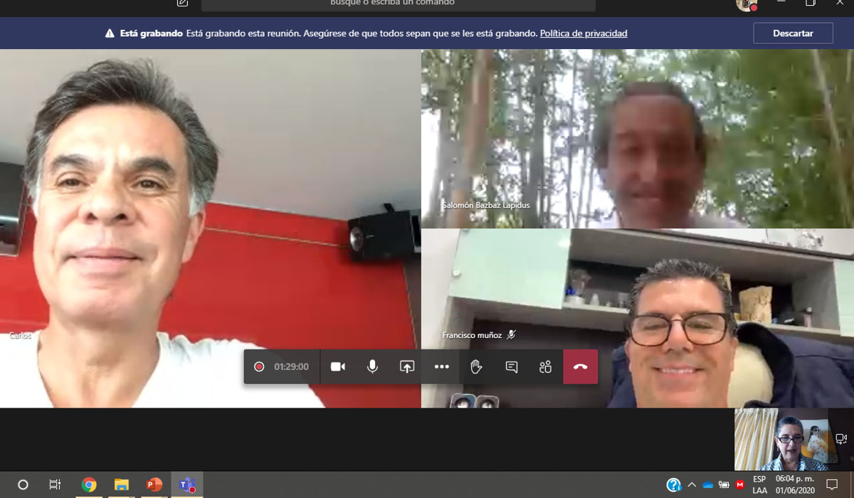 1 / 3 - De Manera Virtual se Realiza la 5ta. Reunión del Consejo Consultivo de Comunicación 1 / 3 - De Manera Virtual se Realiza la 5ta. Reunión del Consejo Consultivo de Comunicación