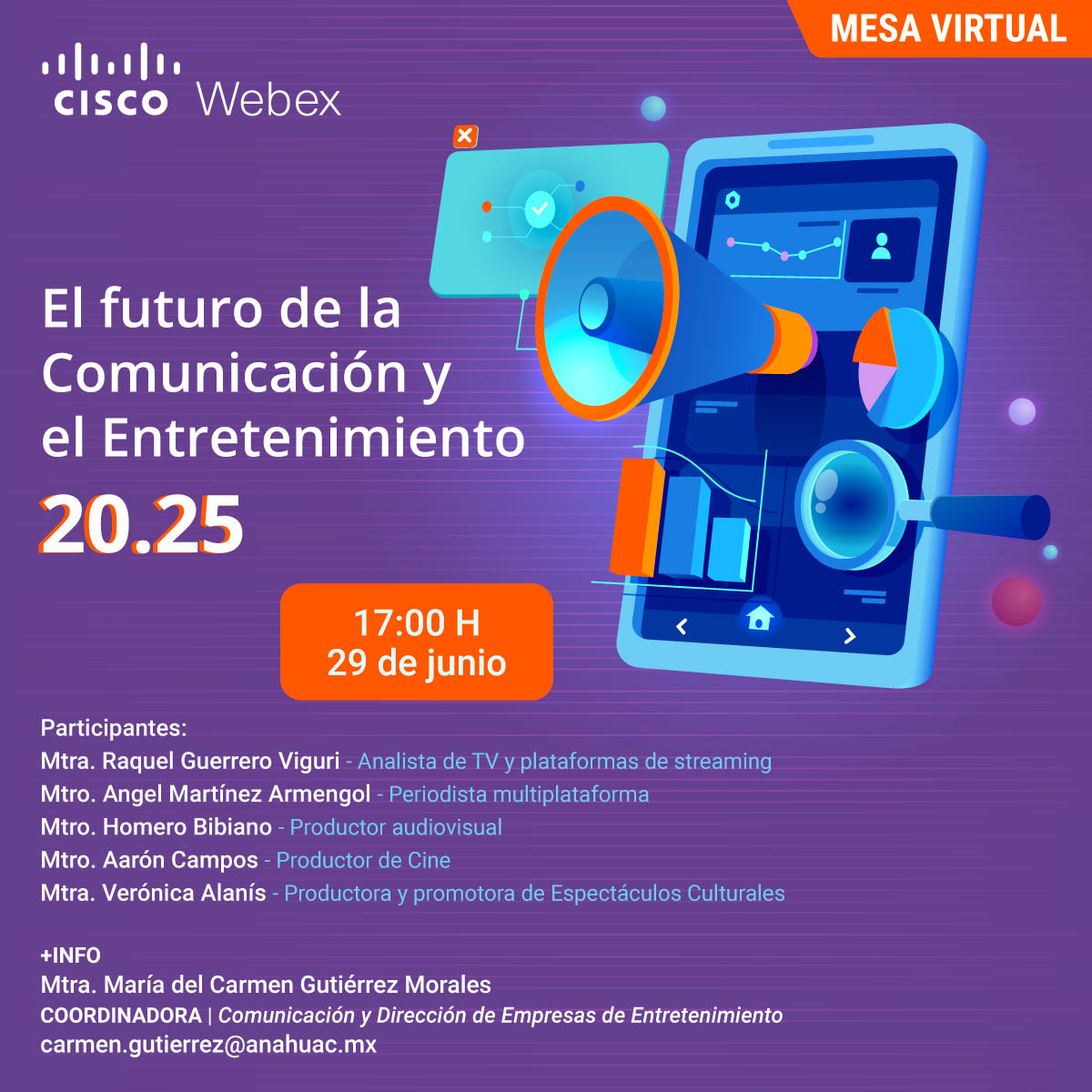 El Futuro de la Comunicación y el Entretenimiento 20.25 El Futuro de la Comunicación y el Entretenimiento 20.25