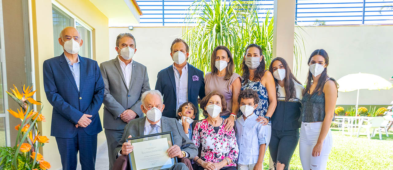 Homenaje al Dr. Felipe de Jesús Sánchez Ancira por el Día del Médico