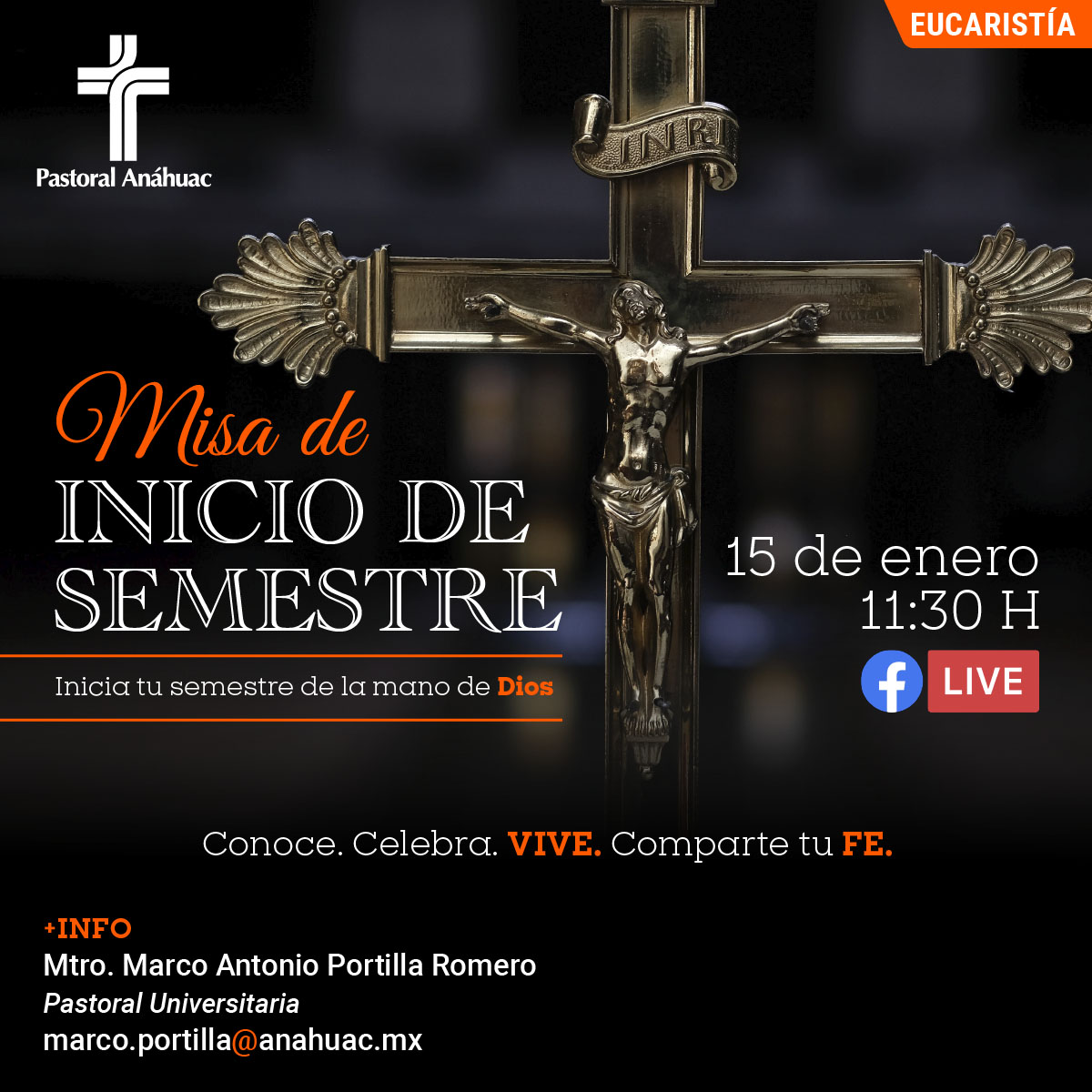 Misa de Inicio de Semestre Misa de Inicio de Semestre