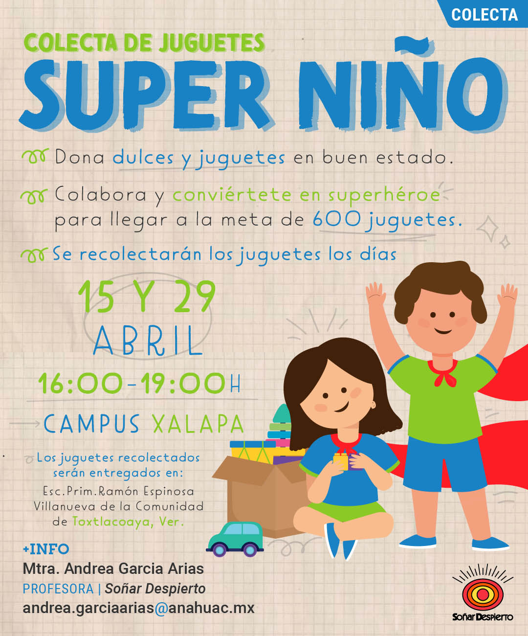 Super Niño: Colecta de Juguetes Super Niño: Colecta de Juguetes