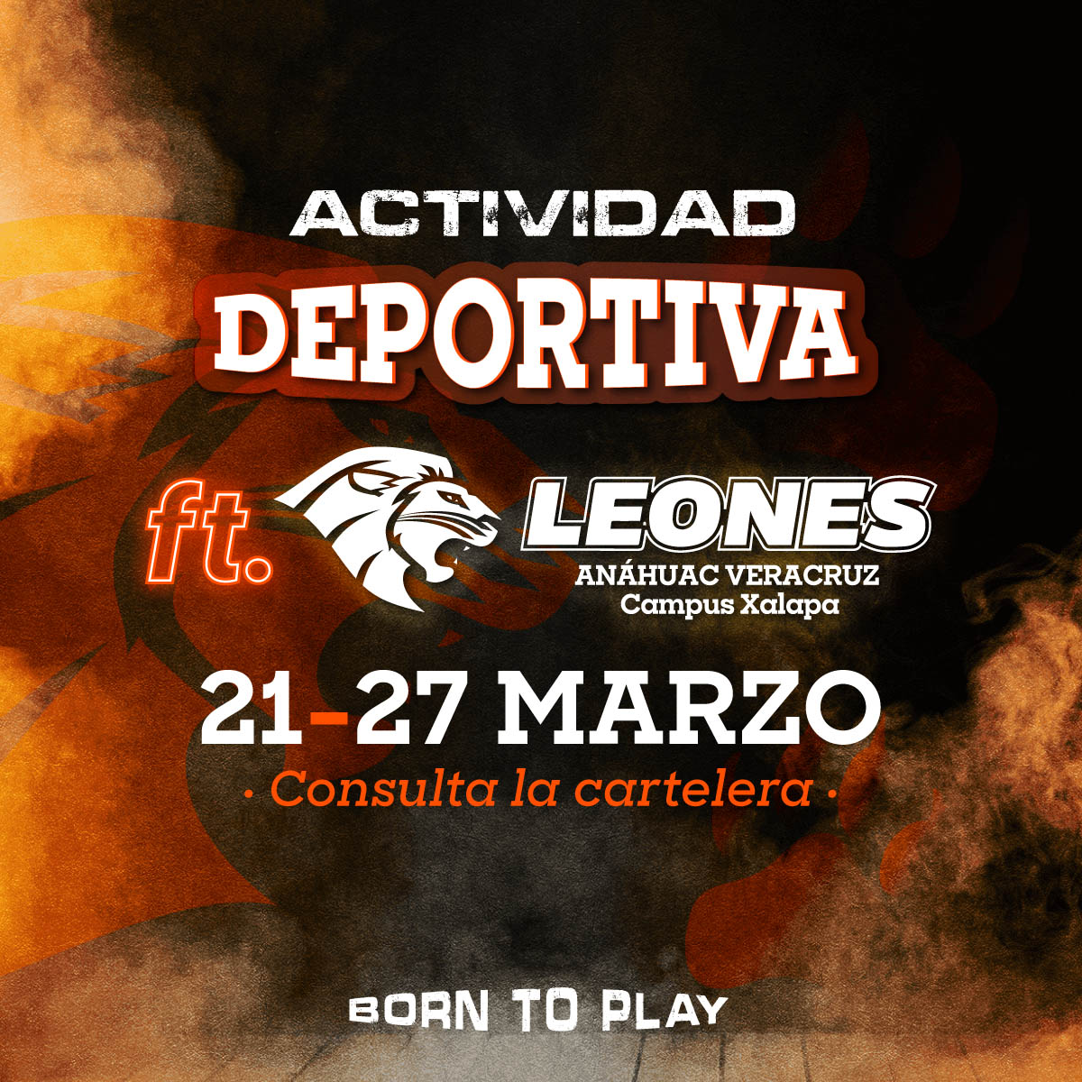 Actividad Deportiva 21-27 de Marzo Actividad Deportiva 21-27 de Marzo