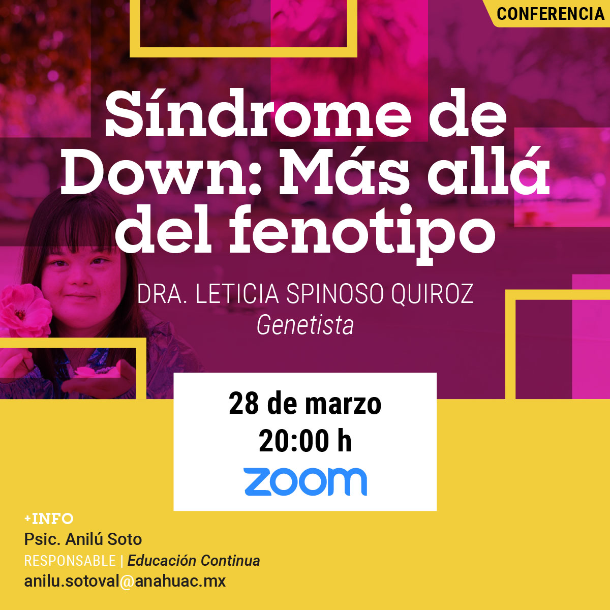 Síndrome de Down: Más Allá del Fenotipo Síndrome de Down: Más Allá del Fenotipo