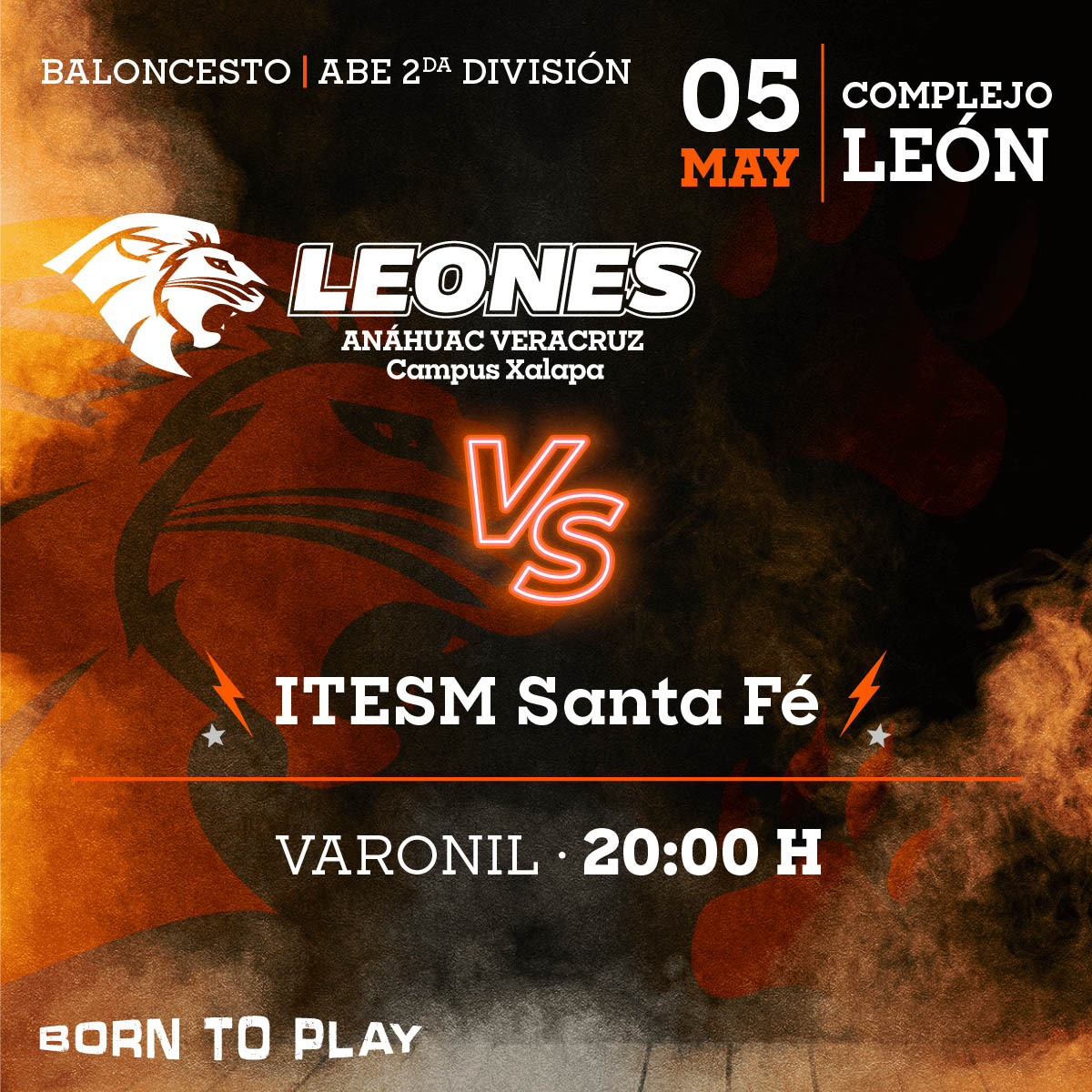 Baloncesto Varonil ABE: Leones vs ITESM Santa Fe Baloncesto Varonil ABE: Leones vs ITESM Santa Fe