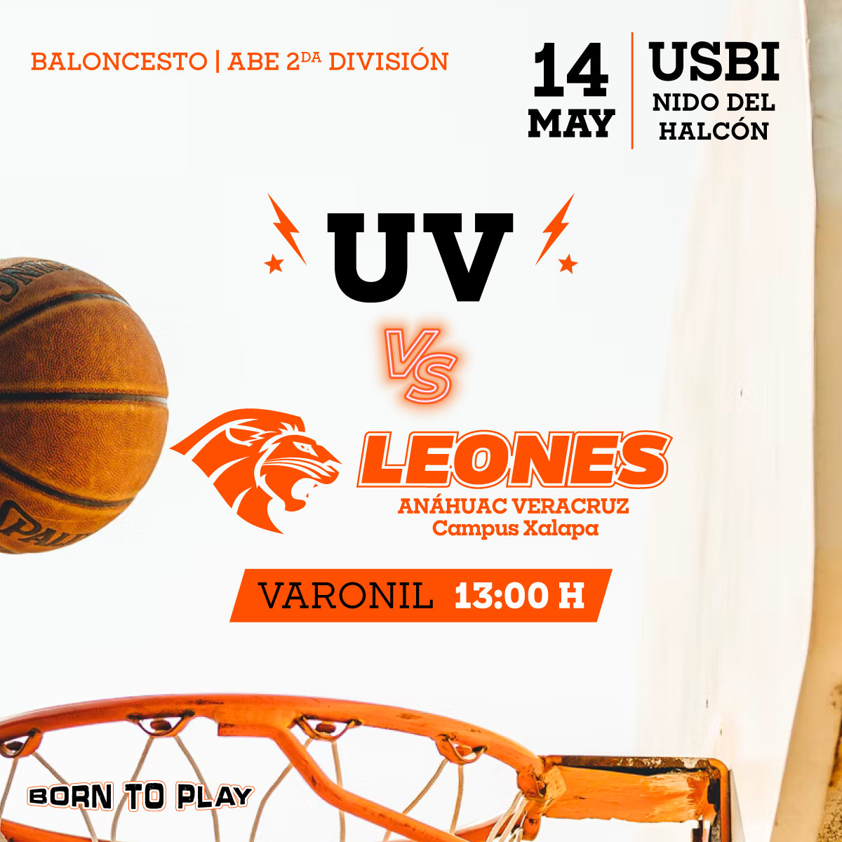 Baloncesto Varonil ABE: Leones vs UV Baloncesto Varonil ABE: Leones vs UV