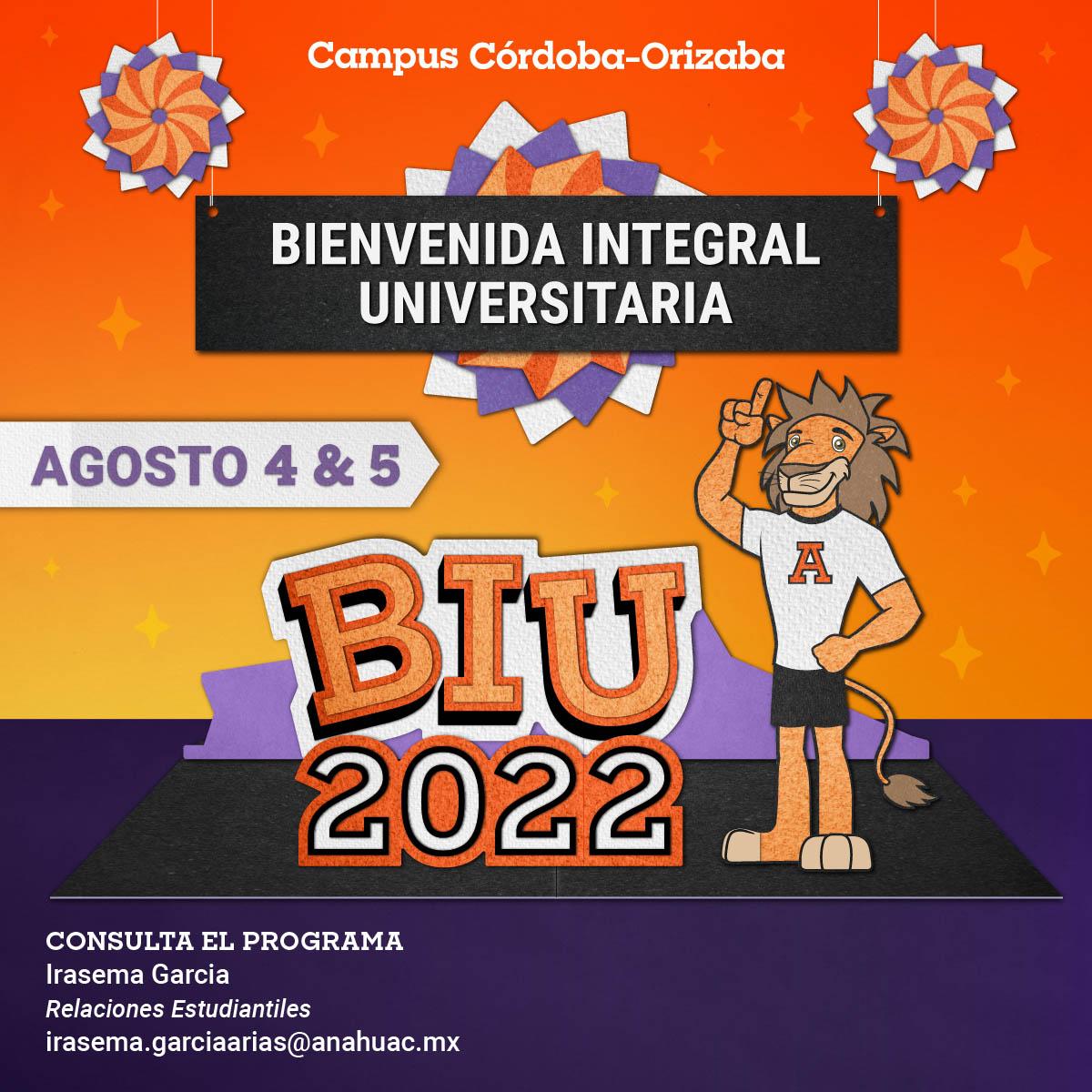 Bienvenida Integral Universitaria Bienvenida Integral Universitaria