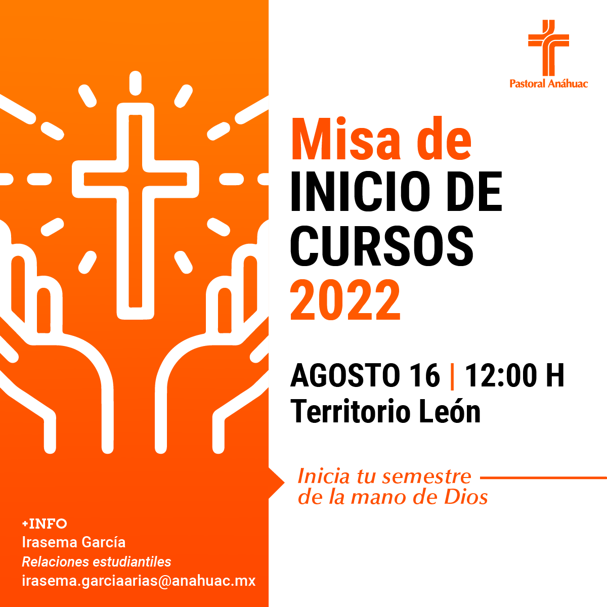 Misa de Inicio de Cursos Misa de Inicio de Cursos