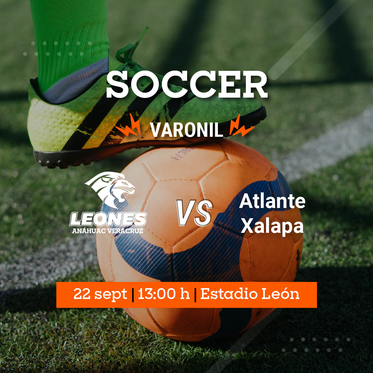 Soccer Varonil: Encuentro Amistoso vs Atlante Xalapa Soccer Varonil: Encuentro Amistoso vs Atlante Xalapa