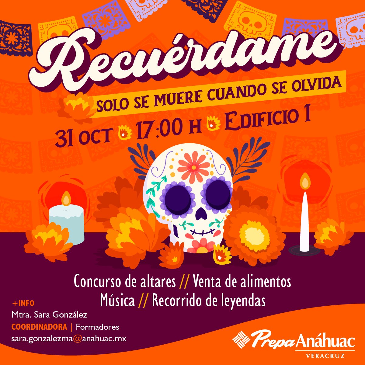 Recuérdame: Celebración de Día de Muertos Recuérdame: Celebración de Día de Muertos