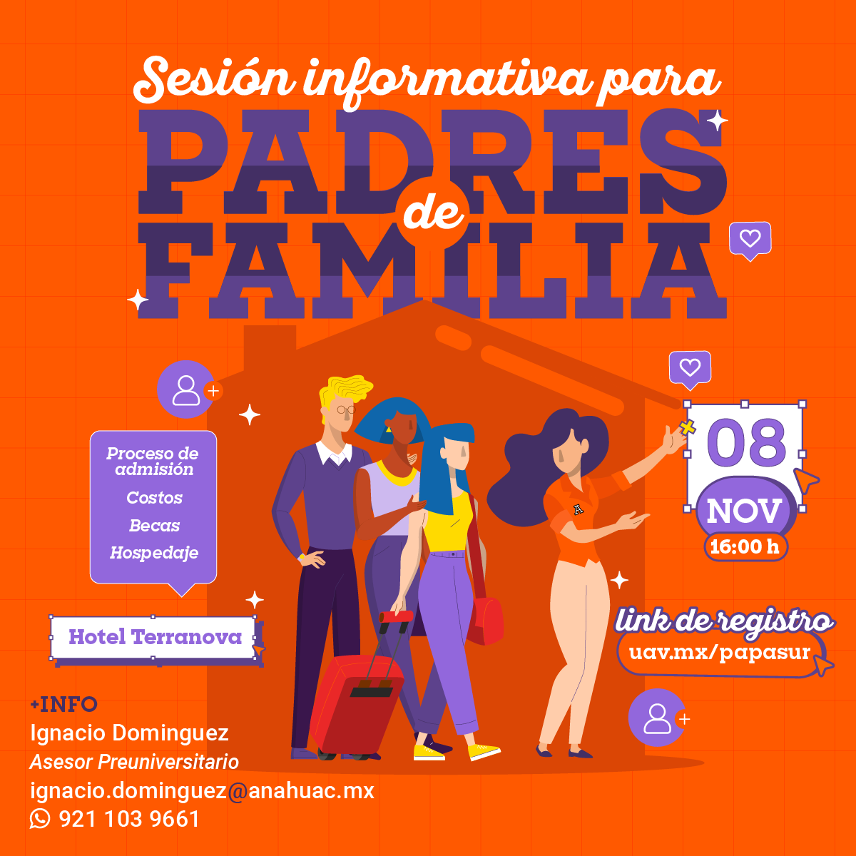 Sesión Informativa para Familias Sesión Informativa para Familias