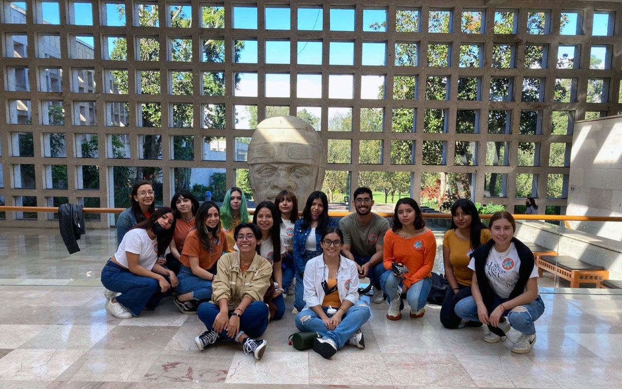 1 / 5 - Escuela de Turismo Internacional Visita Museo de Antropología de Xalapa 1 / 5 - Escuela de Turismo Internacional Visita Museo de Antropología de Xalapa