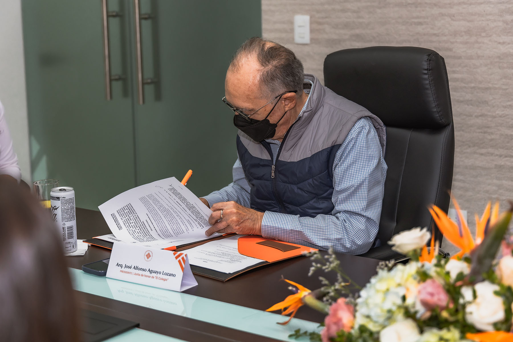9 / 9 - Firma de Convenio con el Colegio de Arquitectos Zona Metropolitana y Región Capital de