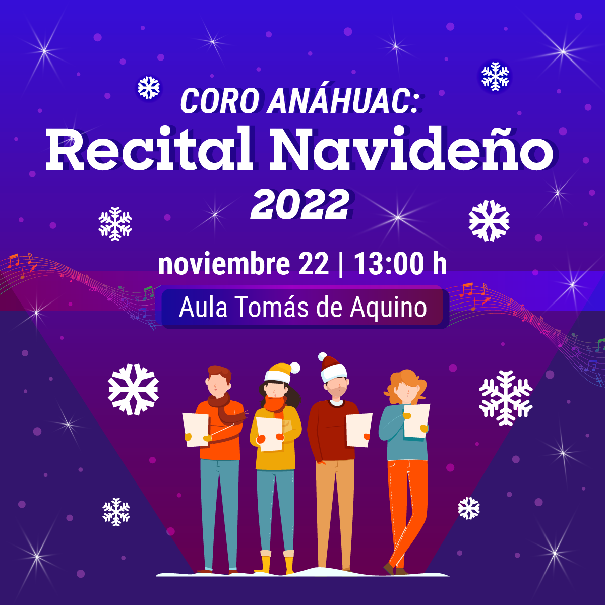 Coro Anáhuac: Recital Navideño 2022 Coro Anáhuac: Recital Navideño 2022