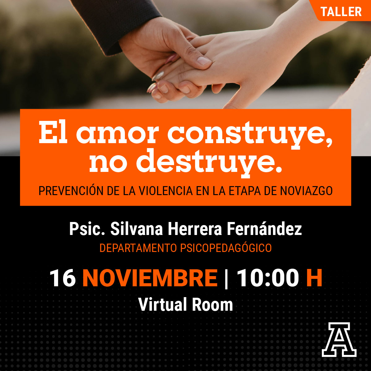 El Amor Construye, No Destruye El Amor Construye, No Destruye