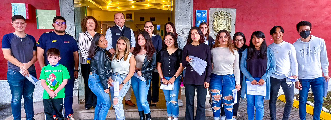 Escuela de Turismo Internacional Realiza Visita al Hotel Fiesta Inn Xalapa