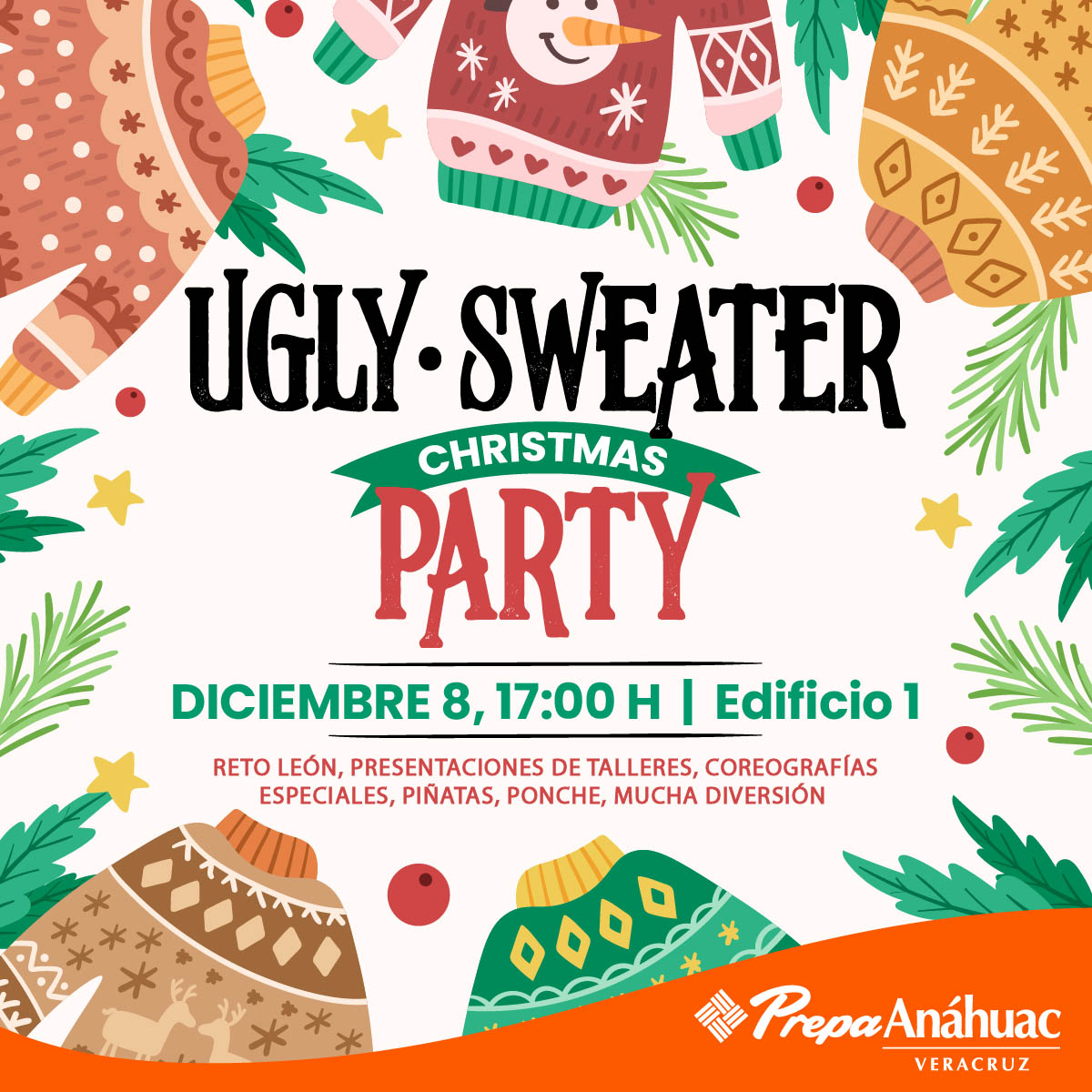 Cerrar vista en pantalla completa Ugly Sweater Christmas Party