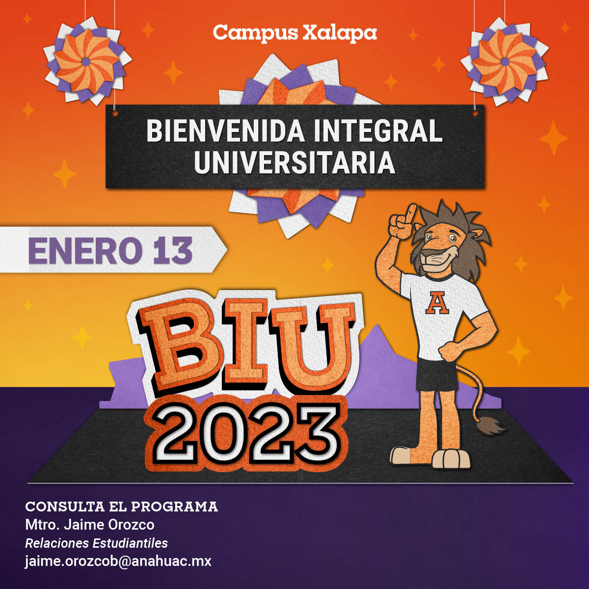 Bienvenida Integral Universitaria Bienvenida Integral Universitaria