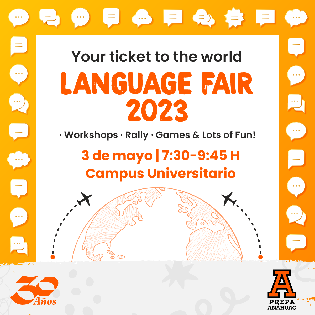 Language Fair 2023: Your Ticket to the World Language Fair 2023: Your Ticket to the World