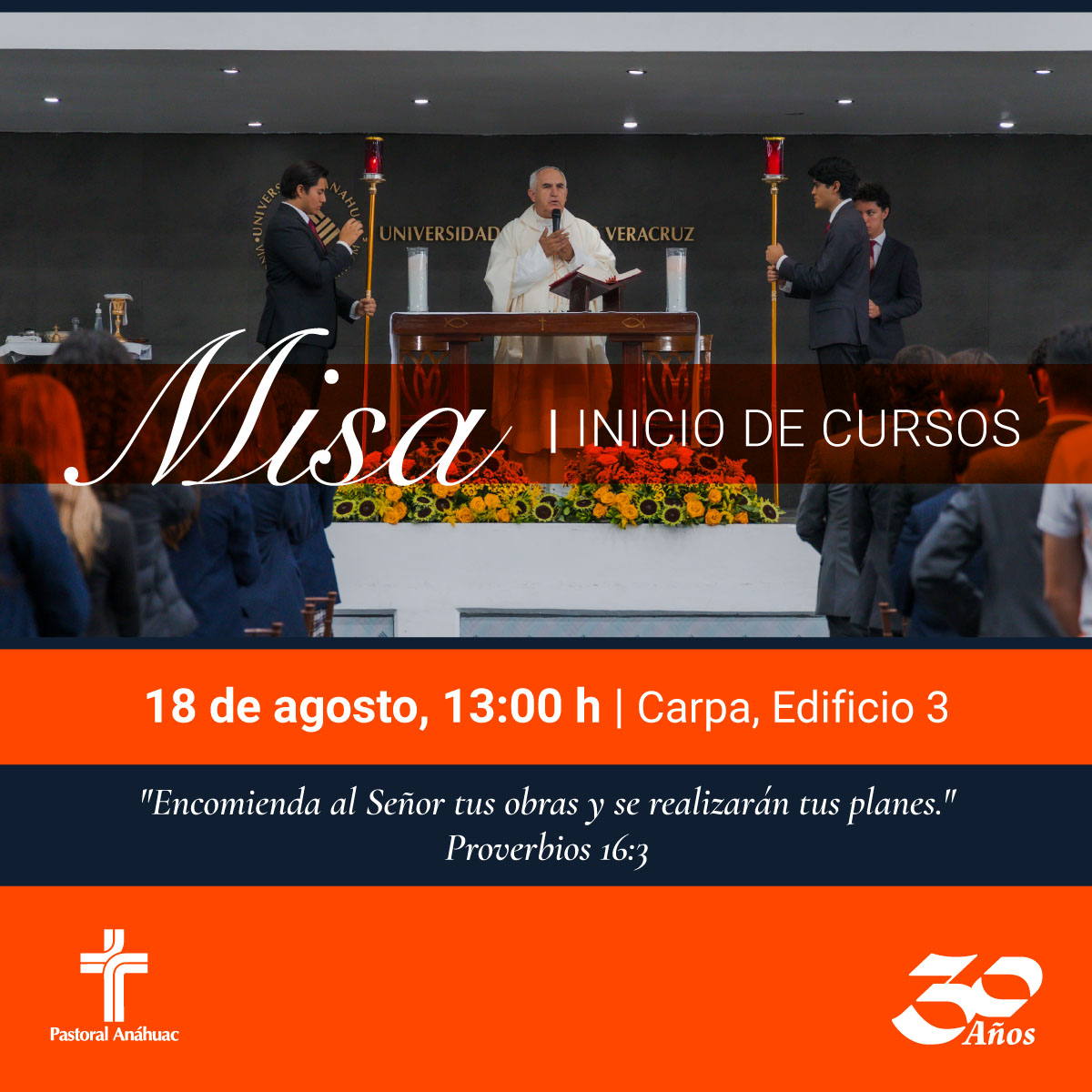 Misa de Inicio de Cursos Misa de Inicio de Cursos