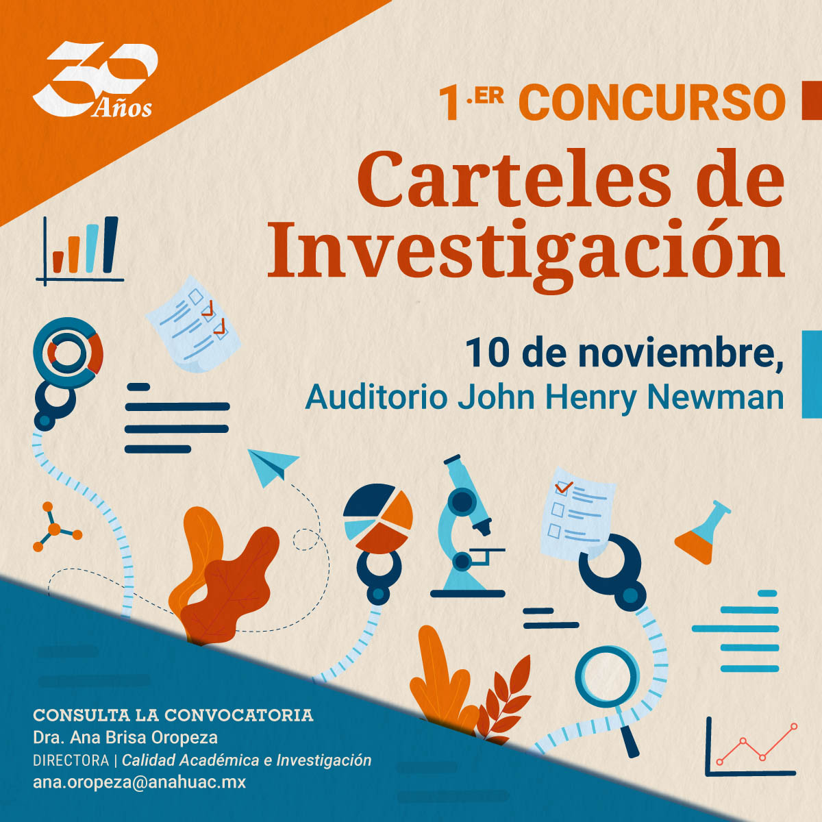 1.er Concurso de Carteles de Investigación: Convocatoria 1.er Concurso de Carteles de Investigación: Convocatoria