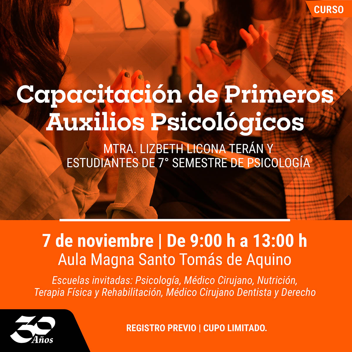 Capacitación de Primeros Auxilios Psicológicos Capacitación de Primeros Auxilios Psicológicos