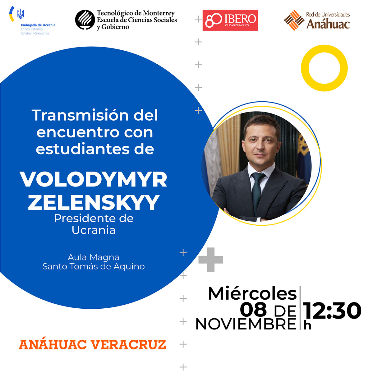 Transmisión del Encuentro de Estudiantes con Volodymyr Zelenskyy Transmisión del Encuentro de Estudiantes con Volodymyr Zelenskyy