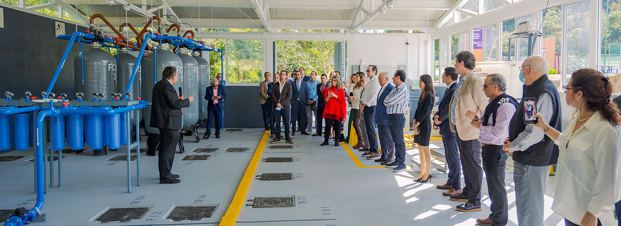 Campus Xalapa Inaugura Planta de Tratamiento de Aguas Residuales