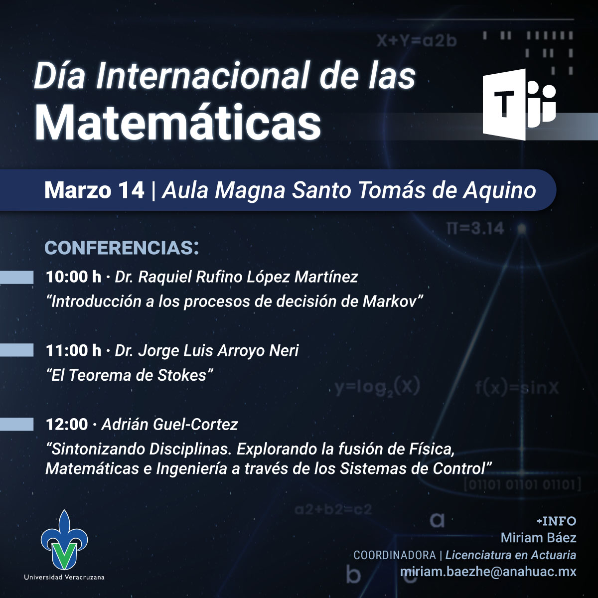 Día Internacional de las Matemáticas Día Internacional de las Matemáticas