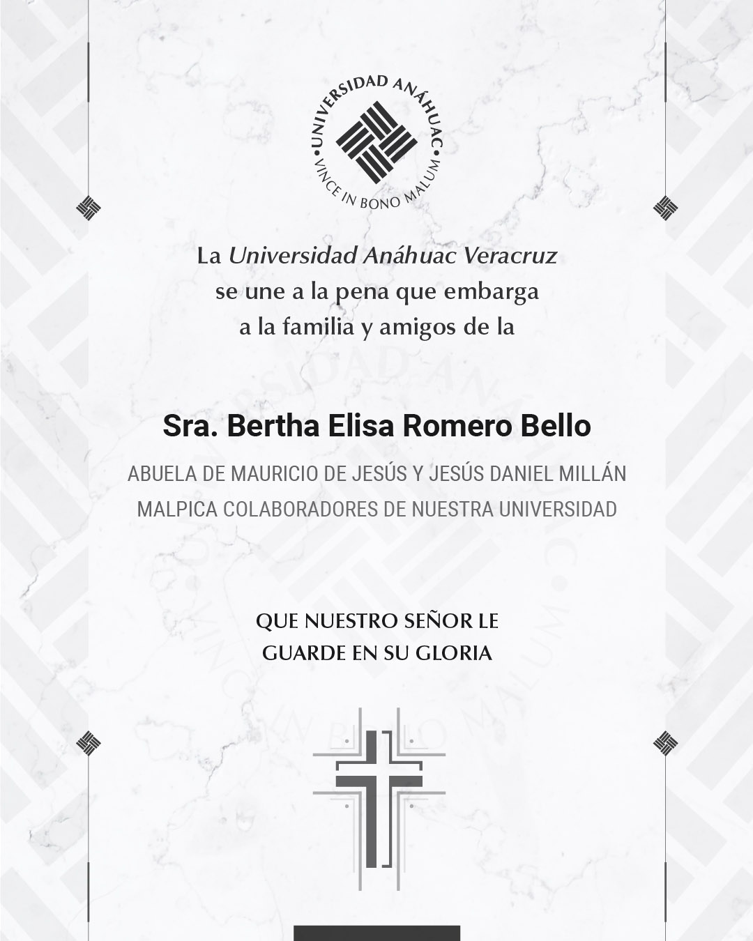 17 / 20 - Sra. Bertha Elisa Romero Bello 17 / 20 - Sra. Bertha Elisa Romero Bello