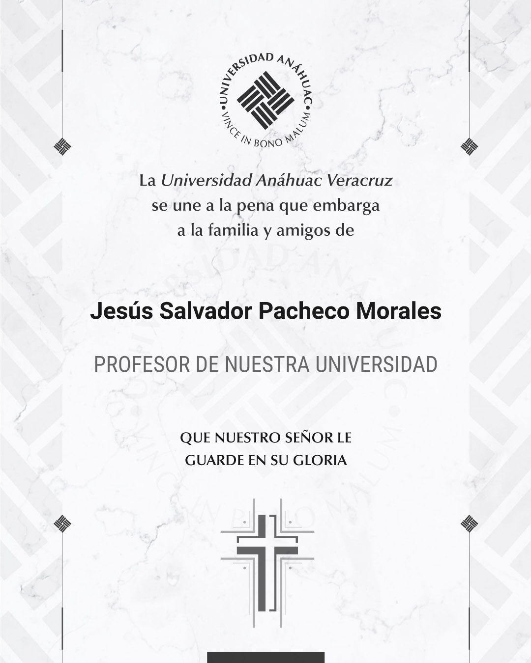 16 / 20 - Jesús Salvador Pacheco Morales 16 / 20 - Jesús Salvador Pacheco Morales