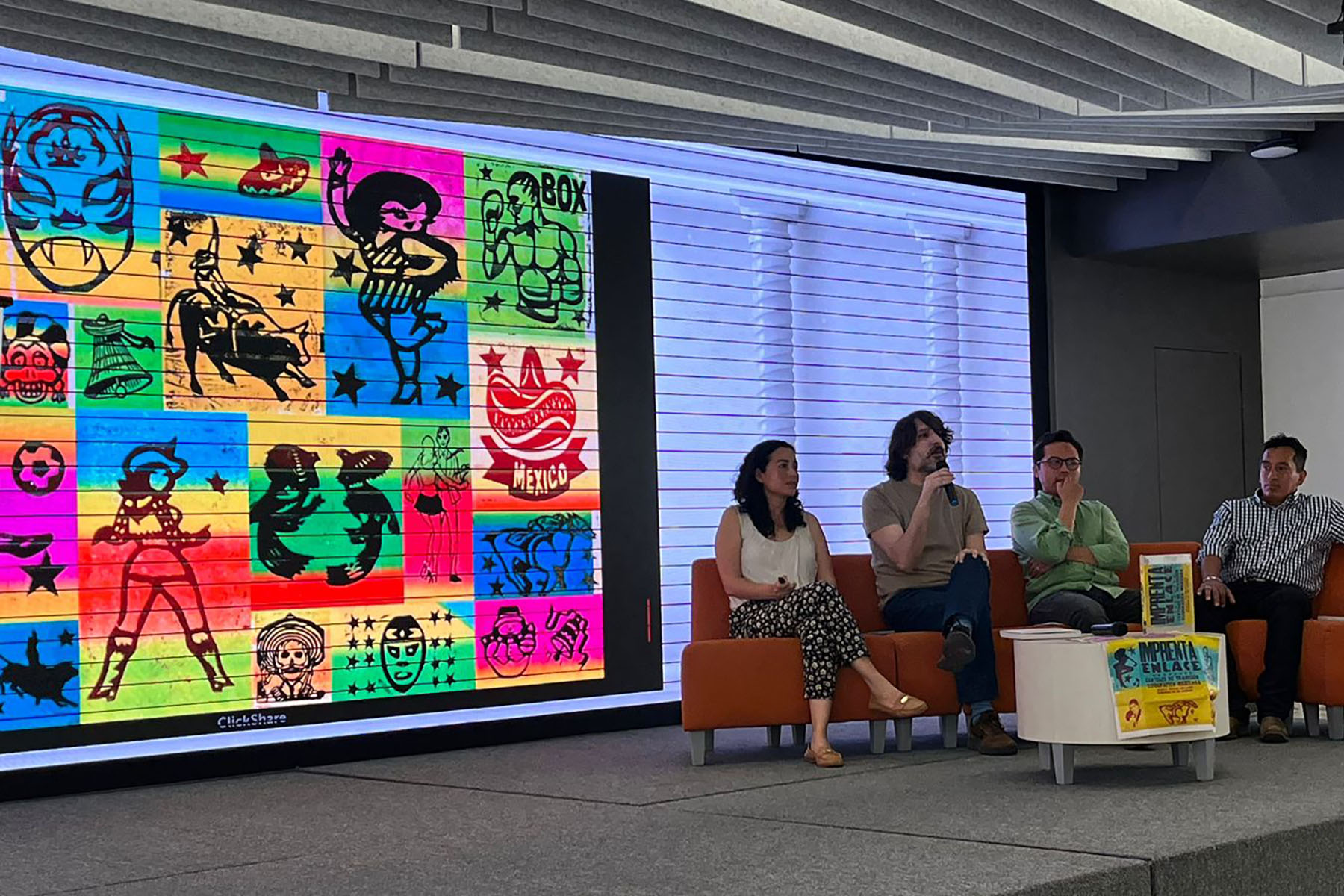 10 / 11 - Presentación del Libro Imprenta Enlace: Carteles de Tradición Tipográfica Mexicana