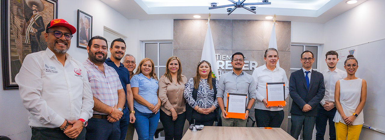 Firma de Convenio con el H. Ayuntamiento de Emiliano Zapata