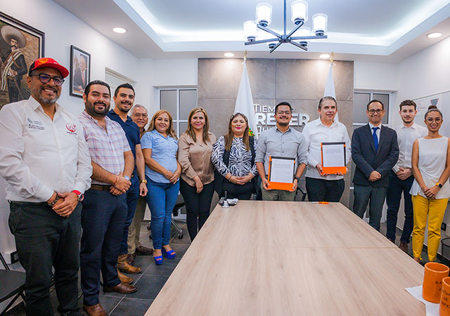 Firma de Convenio con el H. Ayuntamiento de Emiliano Zapata