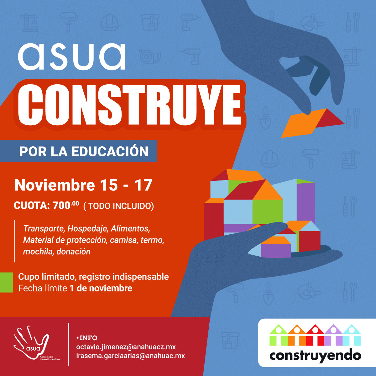 ASUA Construye: Por la Educación ASUA Construye: Por la Educación
