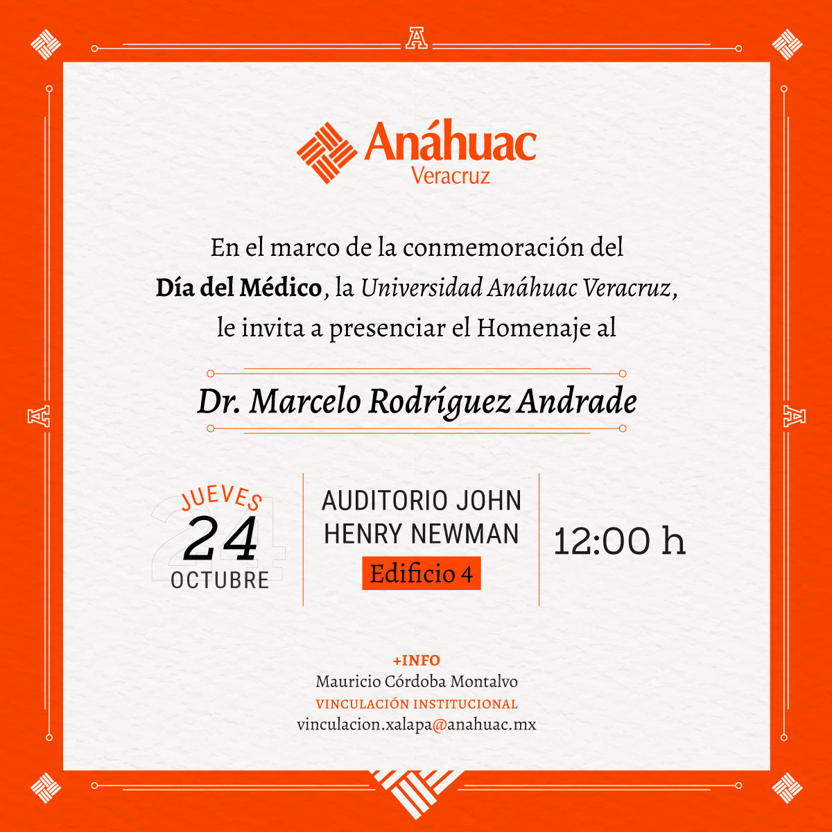 Conmemoración del Día del Médico Conmemoración del Día del Médico