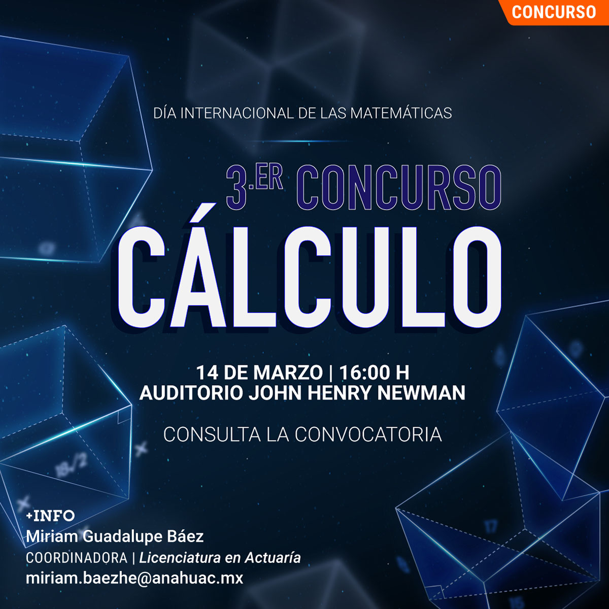 Tercer Concurso de Cálculo Tercer Concurso de Cálculo