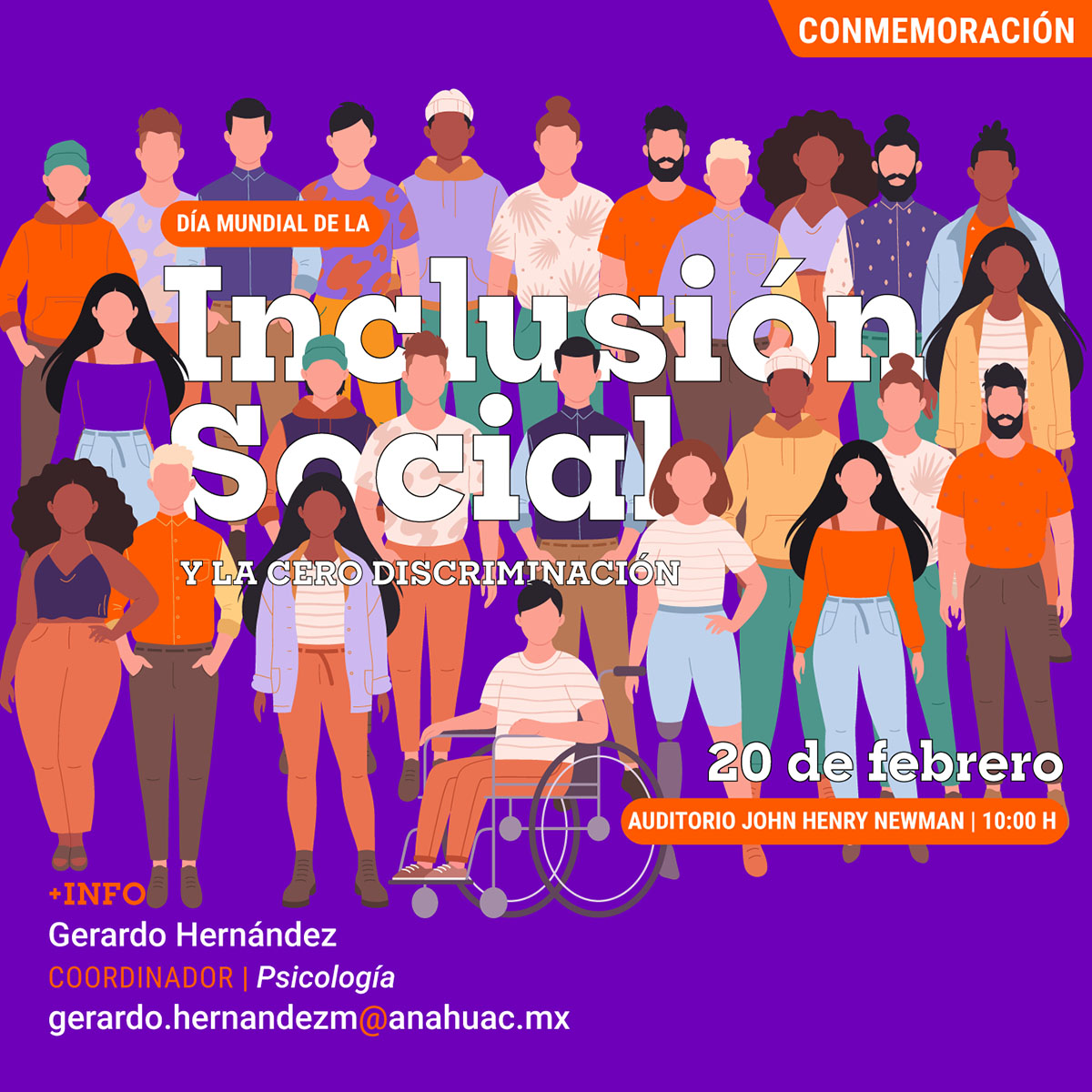 Día Mundial de la Inclusión Social y la Cero Discriminación Día Mundial de la Inclusión Social y la Cero Discriminación