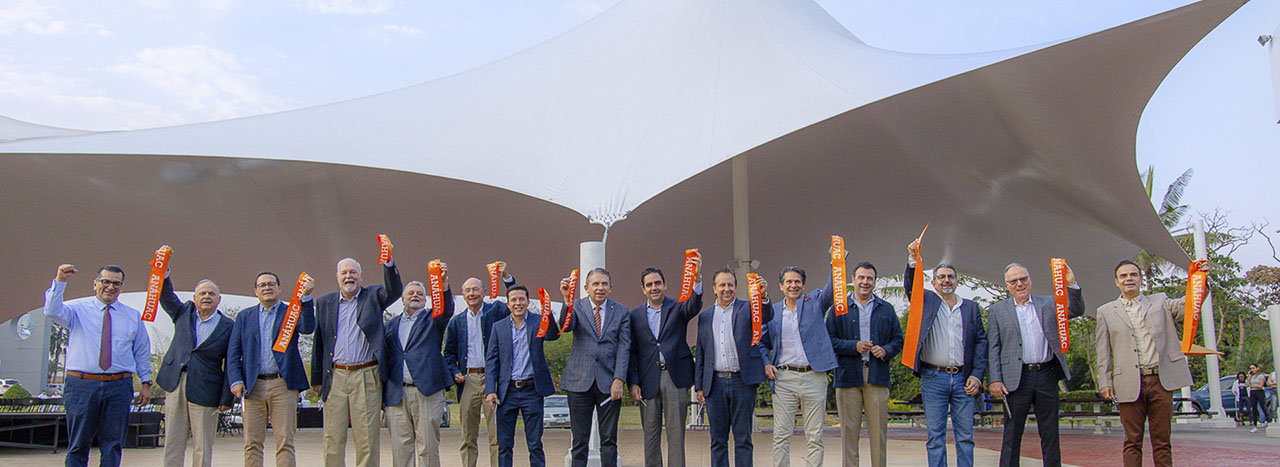Inauguración de la Velaria en la Explanada Universitaria