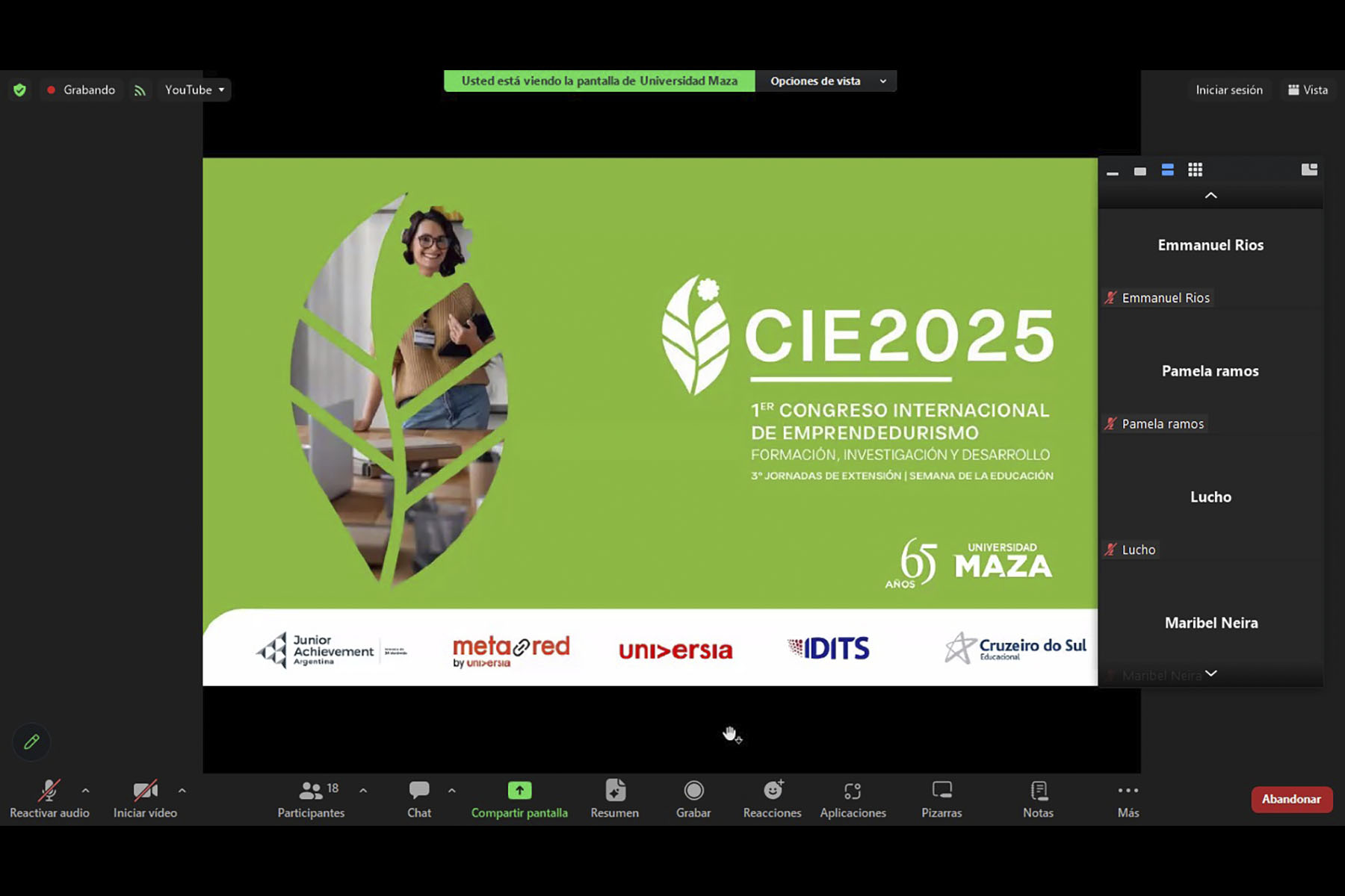 1 / 3 - Congreso Internacional para la Formación, Investigación y Desarrollo del Emprendedurismo