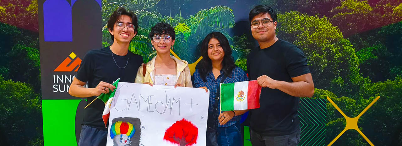 Estudiantes de Animación Digital en la Final Global de la Game Jam Plus en Brasil