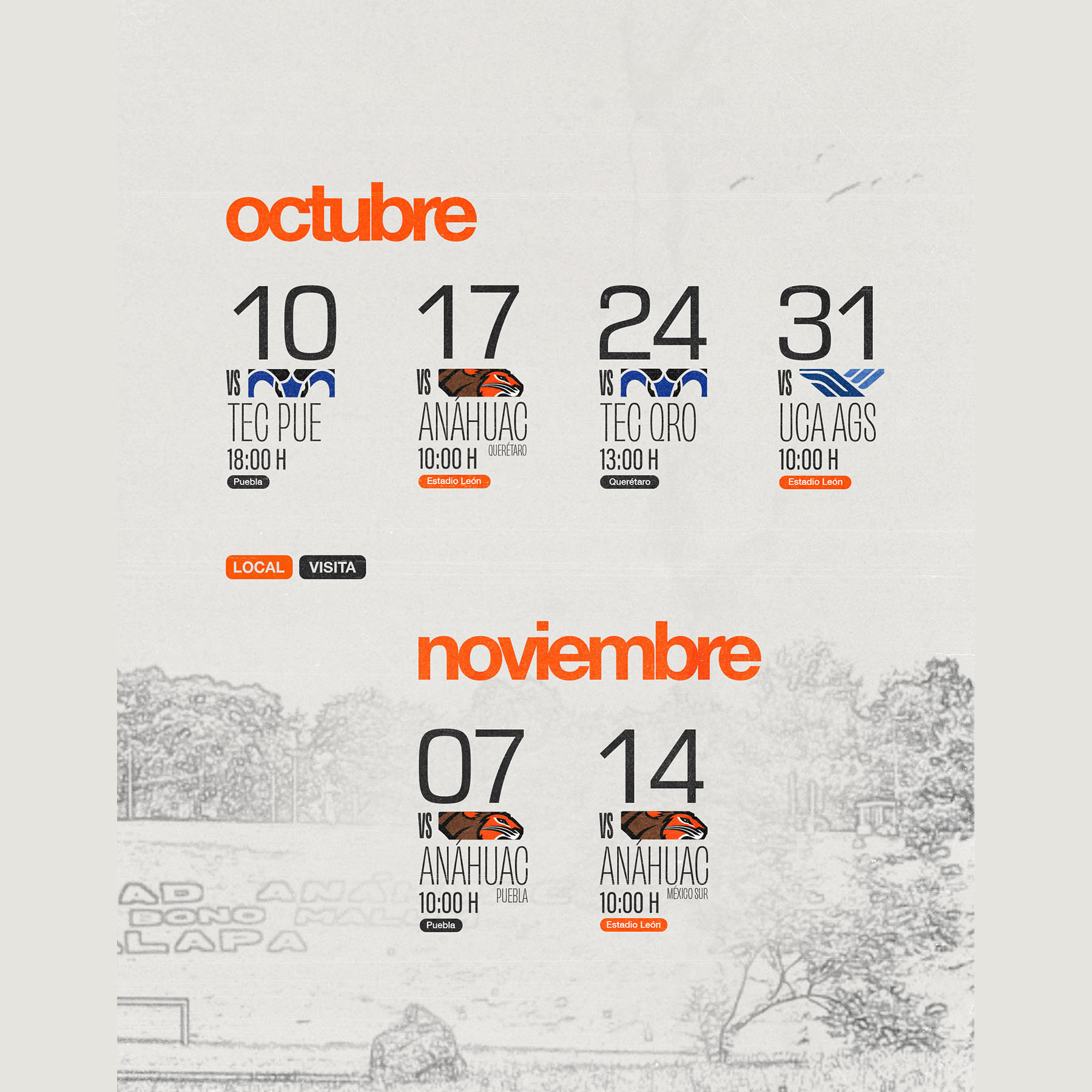 2 / 2 - Leones Tiene Listo el Camino en la Conferencia Nacional de Fútbol Soccer 2 / 2 - Leones Tiene Listo el Camino en la Conferencia Nacional de Fútbol Soccer