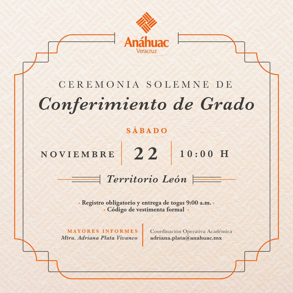 Conferimiento de Grado