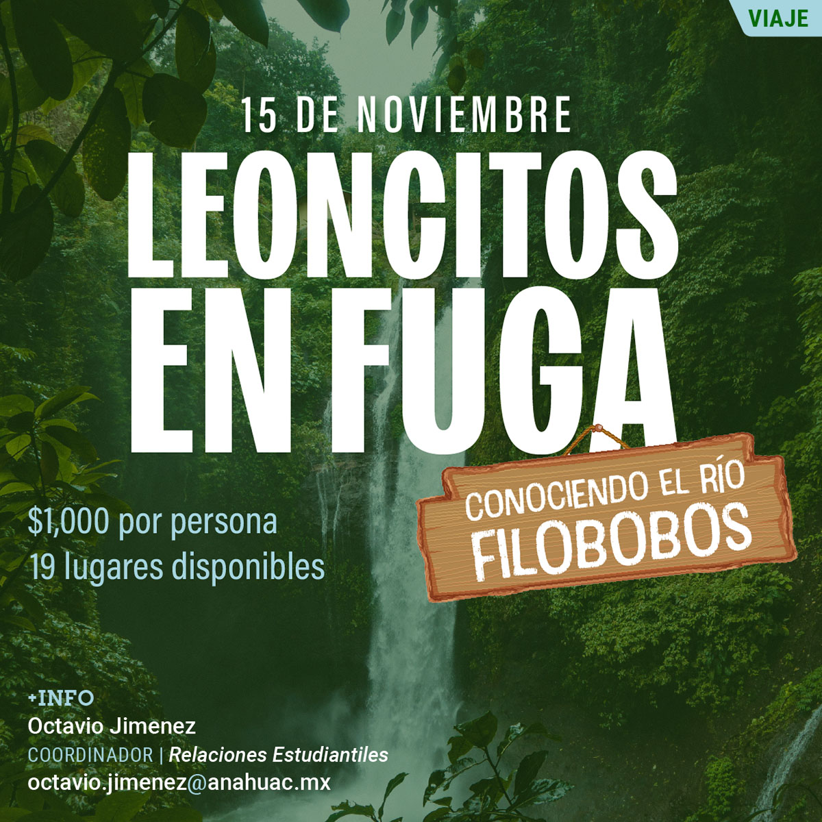 Leoncitos en Fuga: Conociendo el Río Filobobos