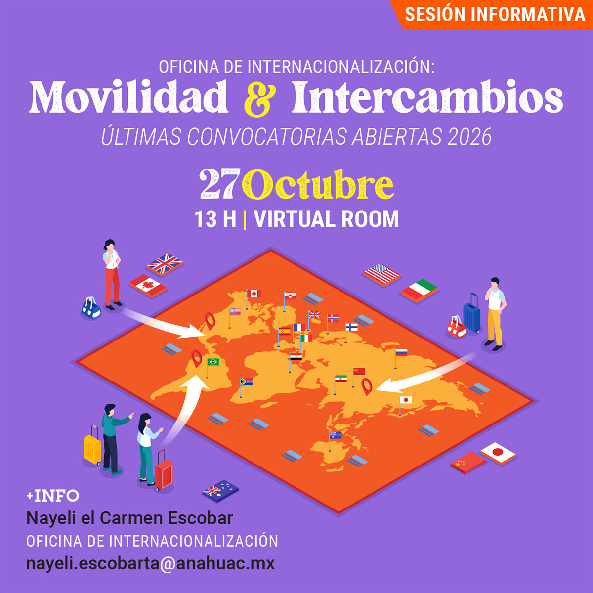 Intercambios y Movilidad: Sesión Informativa